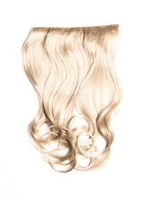 Blond Cenusiu Tresa Clip-On Ondulat